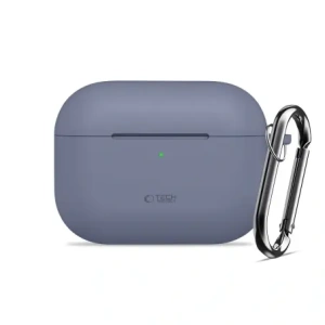 Etui Tech-Protect Silicone Hook do Apple AirPods Pro 3 Baby Blue
