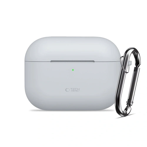 Etui Tech-Protect Silicone Hook do Apple AirPods Pro 3 Crayon Grey