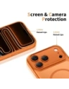 Etui Tech-Protect Magpeak MagSafe CC do Apple iPhone 17 Pro Matte Cosmic Orange