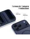 Etui Tech-Protect Magpeak MagSafe CC do Apple iPhone 17 Pro Max Matte Deep Blue