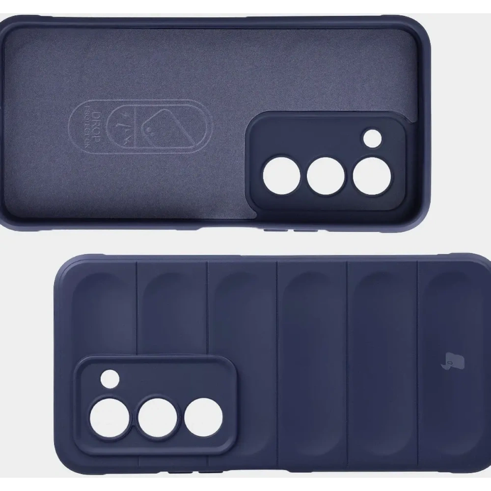 Pancerne etui Bizon Case Tur do Xiaomi Redmi 15 4G / 5G granatowe