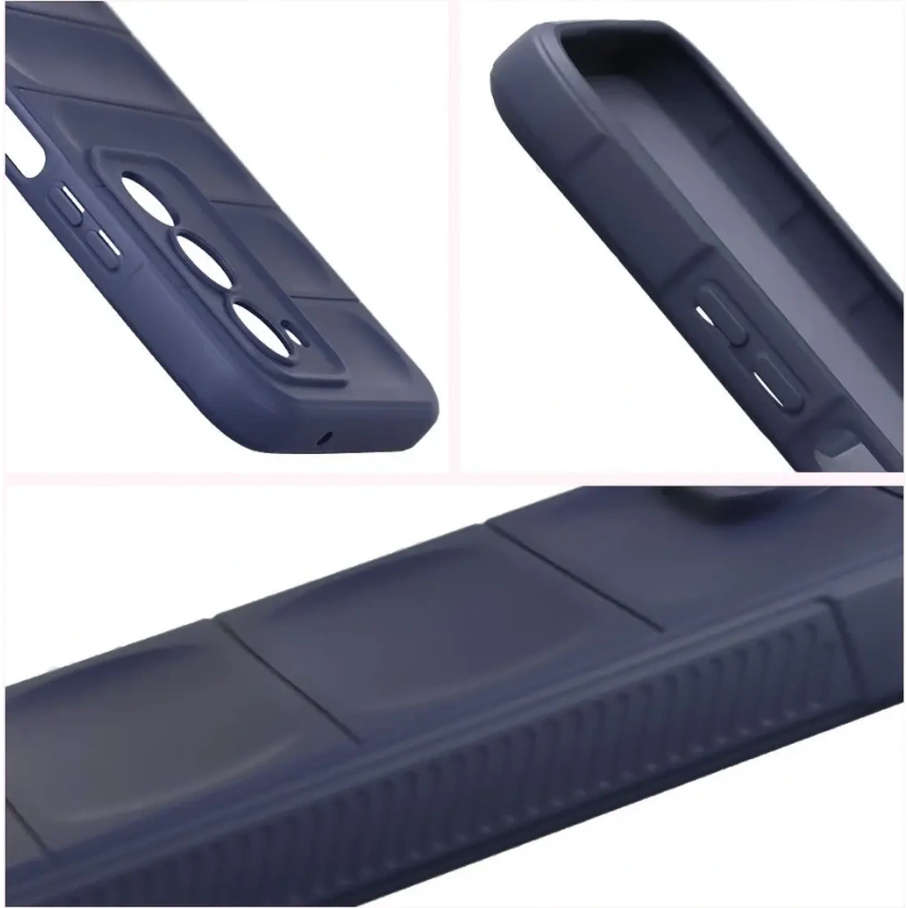 Pancerne etui Bizon Case Tur do Xiaomi Redmi 15 4G / 5G granatowe