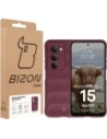 Pancerne etui Bizon Case Tur do Xiaomi Redmi 15 4G / 5G burgundowe