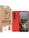 Pancerne etui Bizon Case Tur do Xiaomi Redmi 15 4G / 5G czerwone