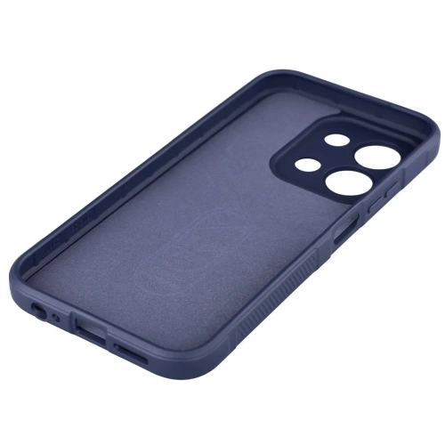 Pancerne etui Bizon Case Tur do Xiaomi Redmi 15C 4G / 5G / POCO C85 4G granatowe