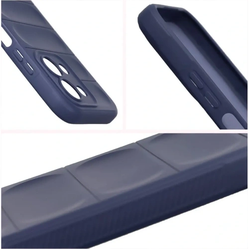 Pancerne etui Bizon Case Tur do Xiaomi Redmi 15C 4G / 5G / POCO C85 4G granatowe