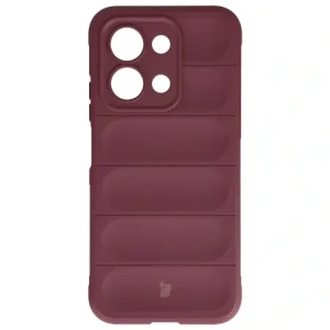 Pancerne etui Bizon Case Tur do Xiaomi Redmi 15C 4G / 5G / POCO C85 4G burgundowe
