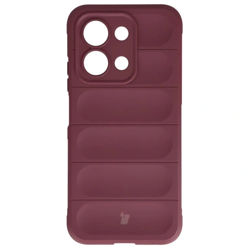 Pancerne etui Bizon Case Tur do Xiaomi Redmi 15C 4G / 5G / POCO C85 4G burgundowe