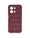 Pancerne etui Bizon Case Tur do Xiaomi Redmi 15C 4G / 5G / POCO C85 4G burgundowe