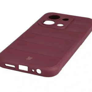 Pancerne etui Bizon Case Tur do Xiaomi Redmi 15C 4G / 5G / POCO C85 4G burgundowe