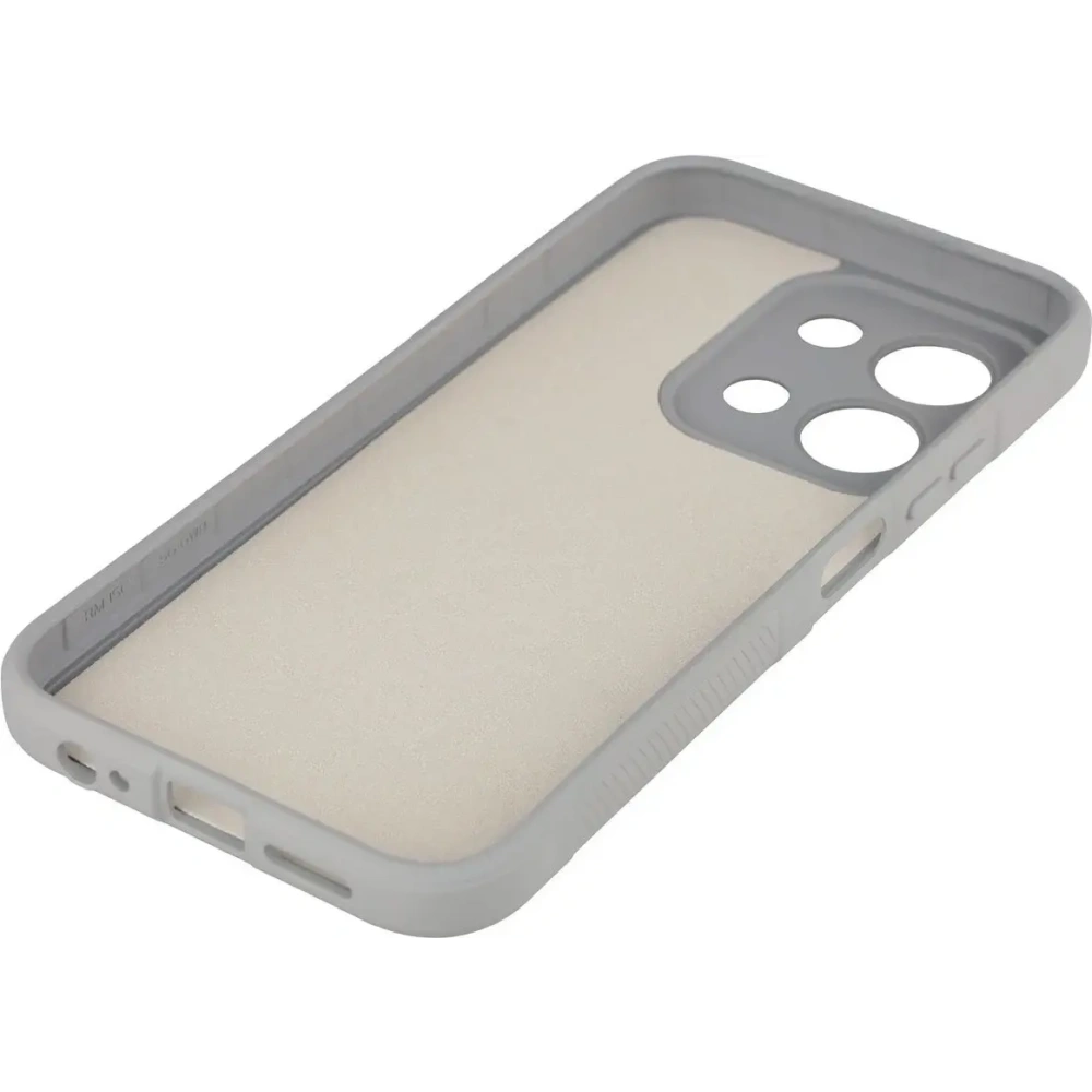 Pancerne etui Bizon Case Tur do Xiaomi Redmi 15C 4G / 5G / POCO C85 4G 173mm jasnoszare