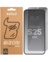Prywatyzujące szkło hartowane Bizon Glass Clear Shadow Duo do Samsung Galaxy S25 / S24 przyciemniane [2 PACK]