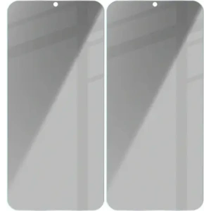 Prywatyzujące szkło hartowane Bizon Glass Clear Shadow Duo do Samsung Galaxy S25 / S24 przyciemniane [2 PACK]