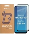 Szkło hartowane Bizon Glass Edge 2 do Xiaomi Redmi 15C 4G / 5G / POCO C85 4G czarna ramka