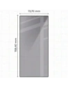 Prywatyzujące szkło hartowane Bizon Glass Edge Shadow Duo do Samsung Galaxy S24 Ultra przyciemniane z czarną ramką [2 PACK]
