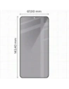Prywatyzujące szkło hartowane Bizon Glass Edge Shadow Duo do Samsung Galaxy S25 / S24 przyciemniane z czarną ramką [2 PACK]