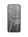 Prywatyzujące szkło hartowane Bizon Glass Edge Shadow Duo do Samsung Galaxy S25 / S24 przyciemniane z czarną ramką [2 PACK]