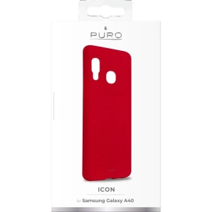 Kup Etui PURO ICON Cover Etui Samsung Galaxy A40 (czerwony) - PUR155RED - {ean13} - Sklep Home Screen
