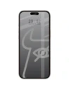 Prywatyzujące szkło hartowane Bizon Glass Edge Shadow Duo do do Apple iPhone 16 Pro Max przyciemniane z czarną ramką [2 PACK]