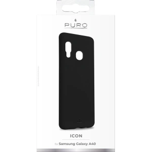 Kup Etui PURO ICON Cover Samsung Galaxy A40 (czarny) - PUR156BLK - {ean13} - Sklep Home Screen