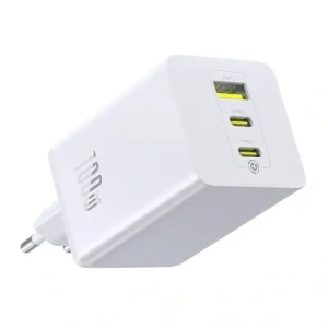 Ładowarka sieciowa Baseus EnerFill FE11 USB-A / 2xUSB-C 100W biała