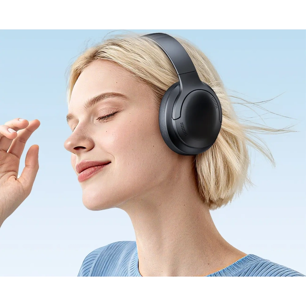 Słuchawki bezprzewodowe nauszne Baseus Bass BH1 Lite Bluetooth 6.0 czarne