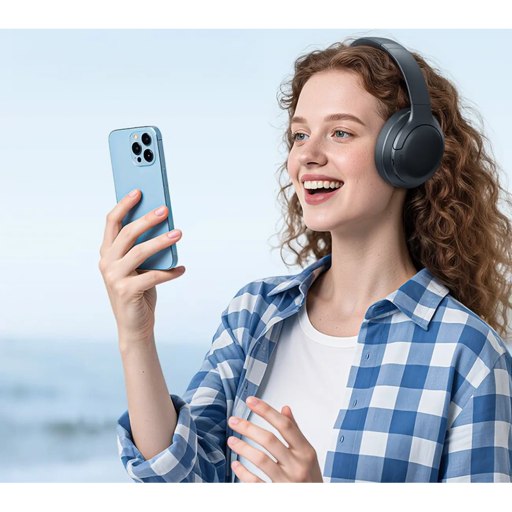 Słuchawki bezprzewodowe nauszne Baseus Bass BH1 Lite Bluetooth 6.0 czarne