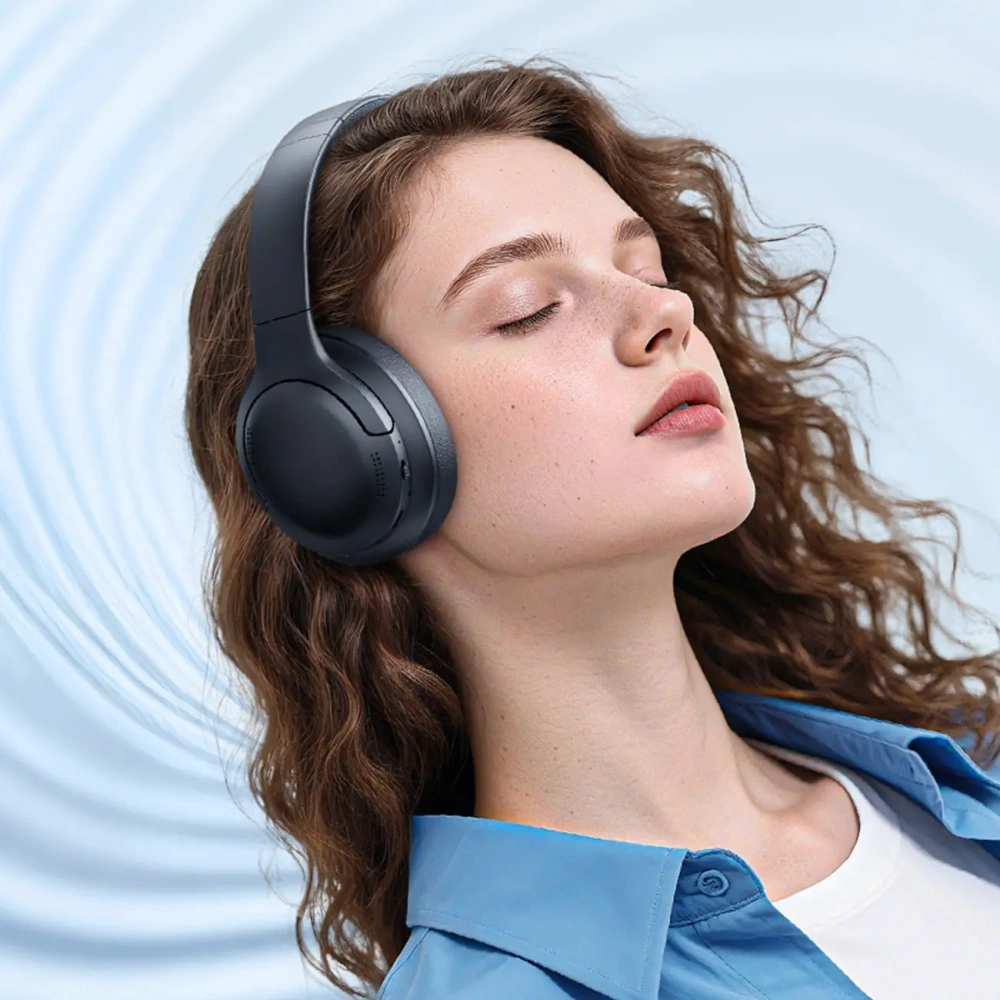 Słuchawki bezprzewodowe nauszne Baseus Bass BH1 Lite Bluetooth 6.0 czarne