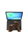 Etui z klawiaturą Dux Ducis DK series do Samsung Tab S10 FE+ Plus z podświetleniem czarna