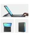Etui z klawiaturą Dux Ducis DK series do Samsung Tab S10 FE+ Plus czarne