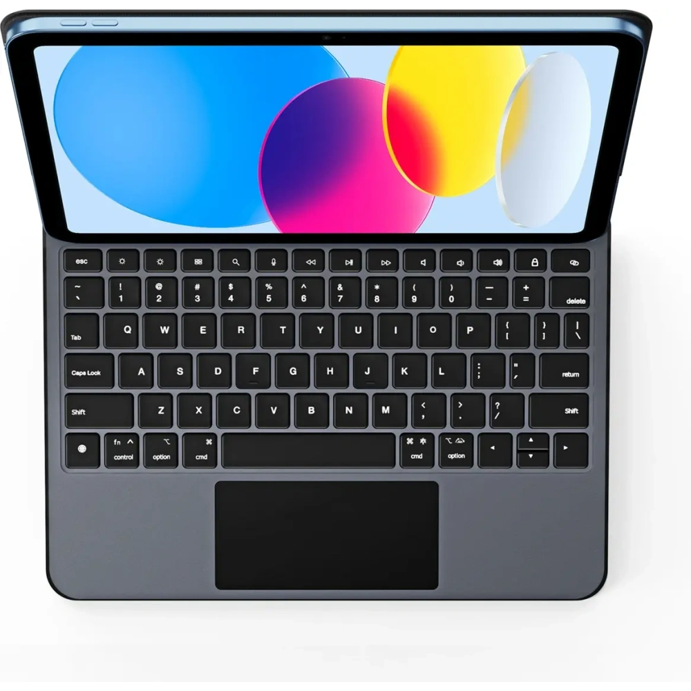 Etui z klawiaturą Dux Ducis MK series do Apple iPad 10.9" 2022 / 11" 2025 czarne