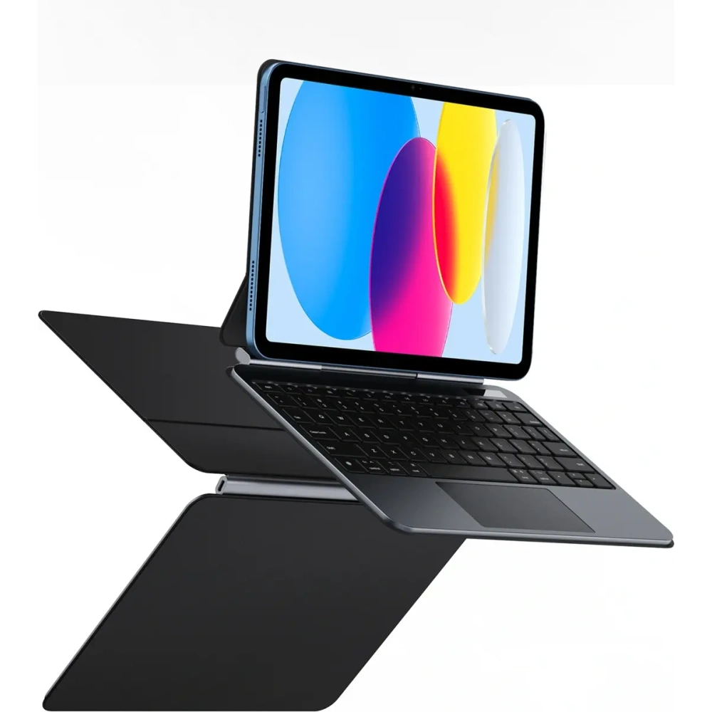 Etui z klawiaturą Dux Ducis MK series do Apple iPad 10.9" 2022 / 11" 2025 czarne