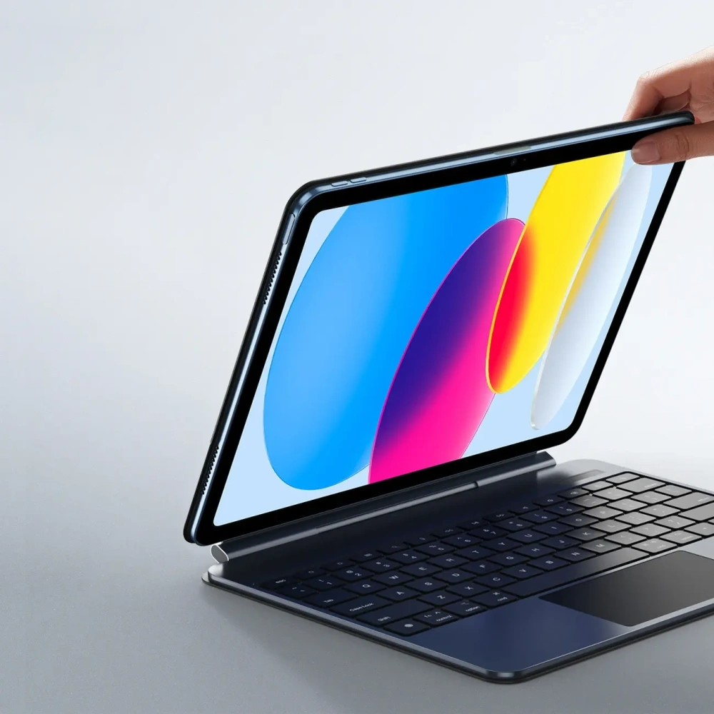 Etui z klawiaturą Dux Ducis MK series do Apple iPad 10.9" 2022 / 11" 2025 czarne