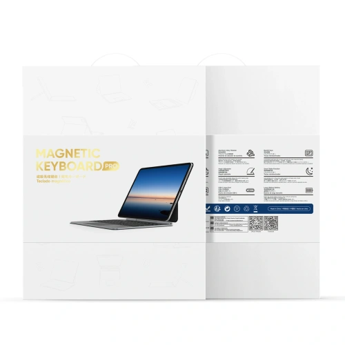 Etui z klawiaturą Dux Ducis MK series do Apple iPad 10.9" 2022 / 11" 2025 czarne