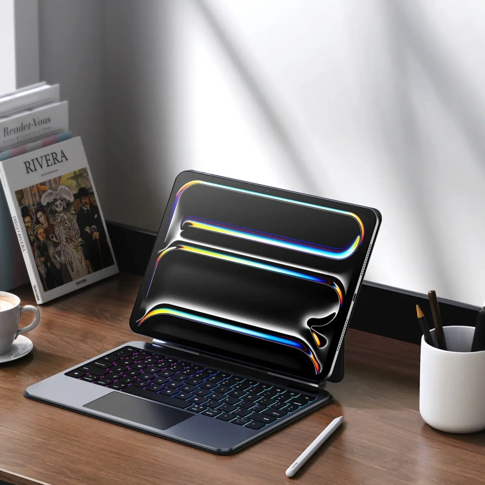 Etui z klawiaturą Dux Ducis MK series do Apple iPad Pro 11" 2024 czarne