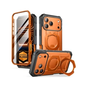 Etui Supcase Unicorn Beetle Grip Pro Mag MagSafe do Apple iPhone 17 Pro Max Coral