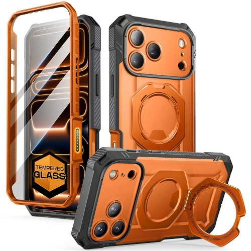 Etui Supcase Unicorn Beetle Grip Pro Mag MagSafe do Apple iPhone 17 Pro Max Coral
