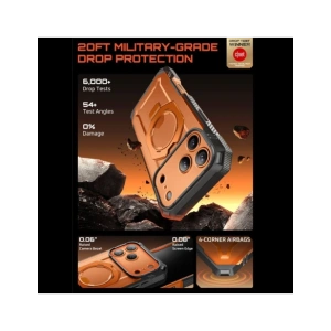 Etui Supcase Unicorn Beetle Grip Pro Mag MagSafe do Apple iPhone 17 Pro Max Coral