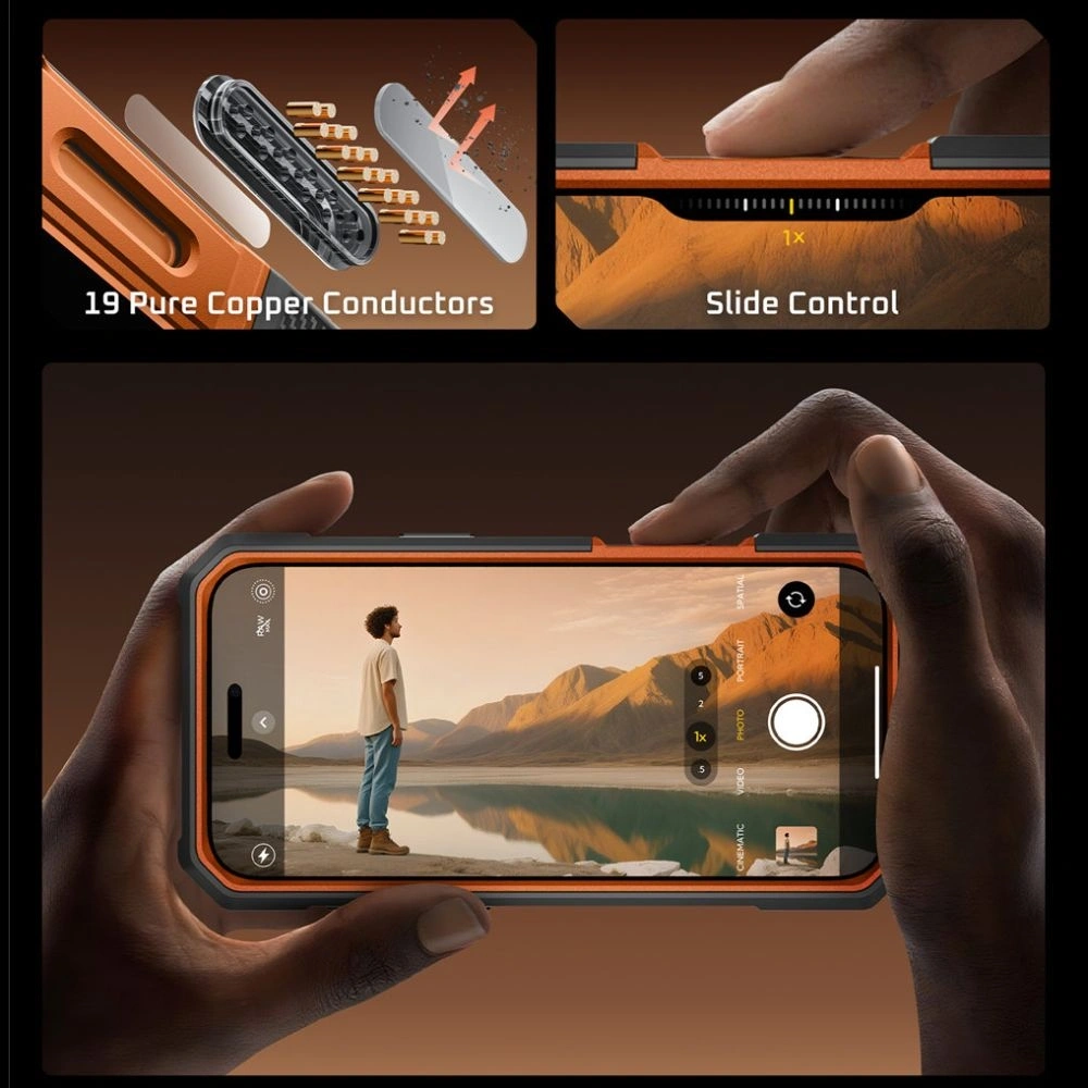 Etui Supcase Unicorn Beetle Grip Pro Mag MagSafe do Apple iPhone 17 Pro Max Coral