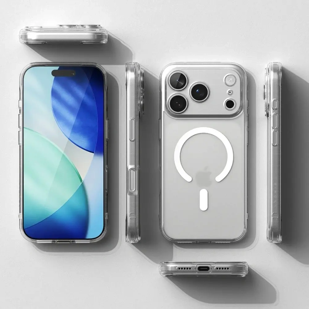 Etui Ringke Fusion Magnetic MagSafe do Apple iPhone 17 Pro Max Matte Clear