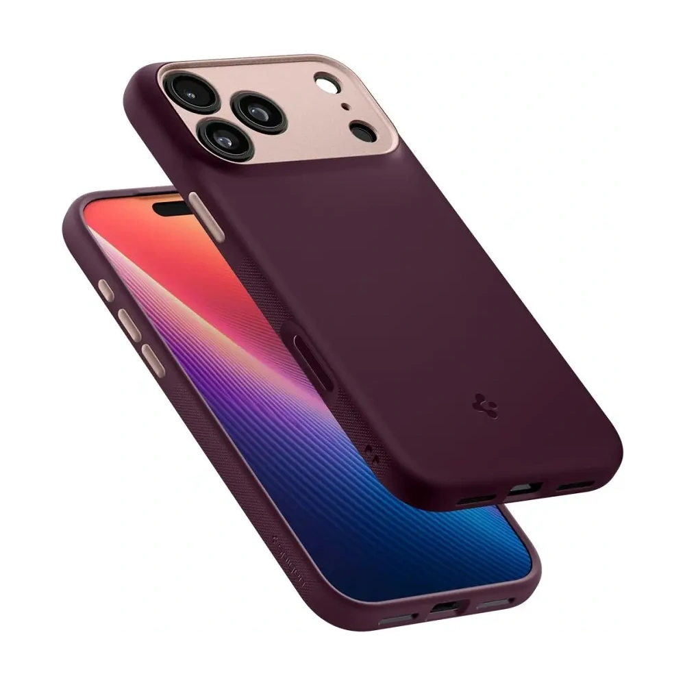 Etui Spigen Nano Pop Mag MagSafe do Apple iPhone 17 Pro Burgundy Bean