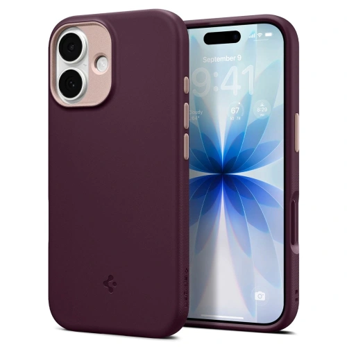 Etui Spigen Nano Pop Mag MagSafe do Apple iPhone 17 Burgundy Bean
