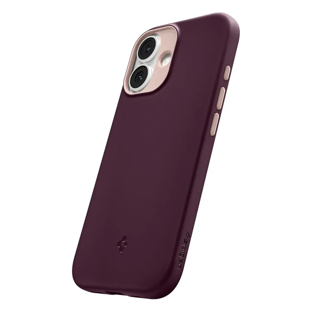 Etui Spigen Nano Pop Mag MagSafe do Apple iPhone 17 Burgundy Bean