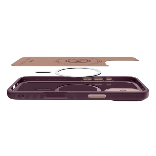 Etui Spigen Nano Pop Mag MagSafe do Apple iPhone 17 Burgundy Bean