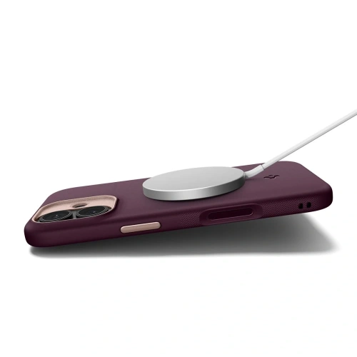 Etui Spigen Nano Pop Mag MagSafe do Apple iPhone 17 Burgundy Bean