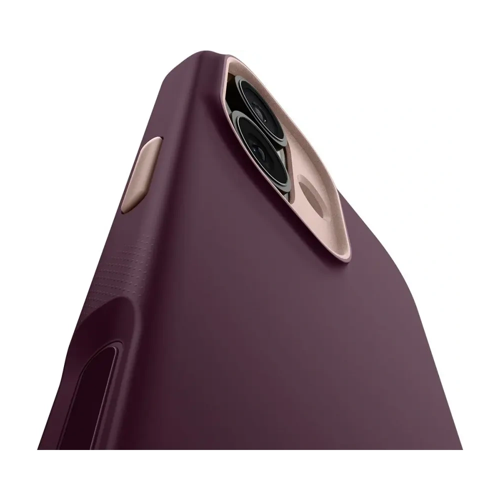 Etui Spigen Nano Pop Mag MagSafe do Apple iPhone 17 Burgundy Bean