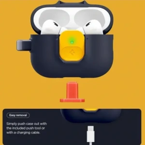 Etui Spigen Nano Pop do Apple AirPods Pro 3 Blueberry Navy