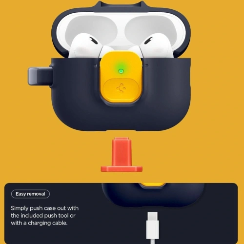 Etui Spigen Nano Pop do Apple AirPods Pro 3 Blueberry Navy