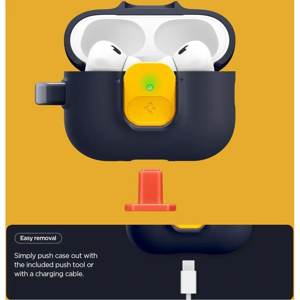 Etui Spigen Nano Pop do Apple AirPods Pro 3 Blueberry Navy