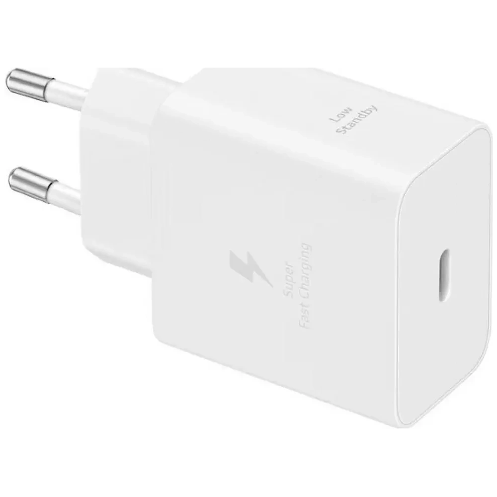 Ładowarka sieciowa Samsung T4511 PD 45W z kablem USB-A / USB-C 5A biały